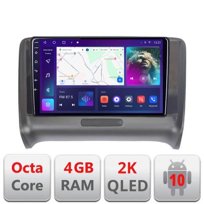 Navigatie Audi TT 2004-2011 C-078 Android Octa Core Ecran 2K QLED GPS 4G 4+32GB 360 KIT-078+EDT-E409-2K CarStore Technology