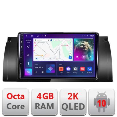 Navigatie BMW E39 si E53 C-082 Android Octa Core Ecran 2K QLED GPS 4G 4+32GB 360 KIT-082+EDT-E409-2K CarStore Technology