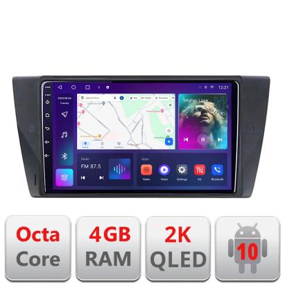 Navigatie BMW Seria 3 E90 C-095 Android Octa Core Ecran 2K QLED GPS 4G 4+32GB 360 KIT-095+EDT-E409-2K CarStore Technology
