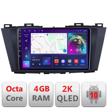 Navigatie Mazda 5 2010- C-117 Android Octa Core Ecran 2K QLED GPS 4G 4+32GB 360 KIT-117+EDT-E409-2K CarStore Technology