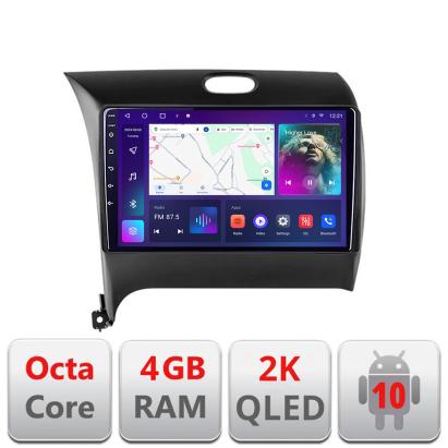 Navigatie Kia Cerato 2013-2017 C-1562 Android Octa Core Ecran 2K QLED GPS 4G 4+32GB 360 KIT-1562+EDT-E409-2K CarStore Technology