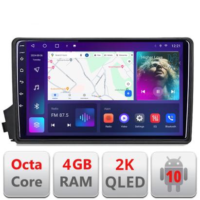 Navigatie Ssangyong Kyron Actyon C-158 Android Octa Core Ecran 2K QLED GPS 4G 4+32GB 360 KIT-158+EDT-E409-2K CarStore Technology