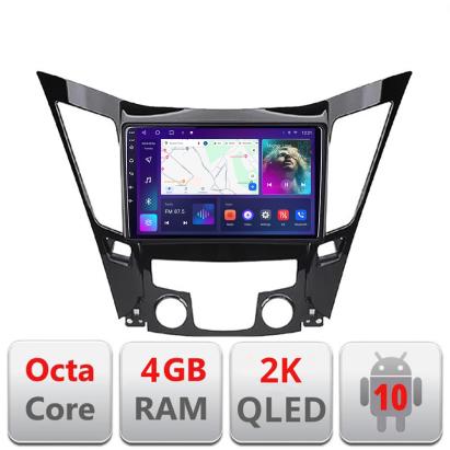 Navigatie Hyundai Sonata 2011-2015 C-259 Android Octa Core Ecran 2K QLED GPS 4G 4+32GB 360 KIT-259+EDT-E409-2K CarStore Technology
