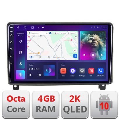 Navigatie Peugeot 407 2004-2011 Android Octa Core Ecran 2K QLED GPS 4G 4+32GB 360 KIT-407+EDT-E409-2K CarStore Technology