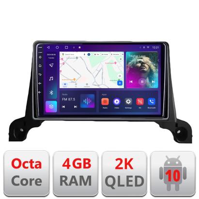 Navigatie Peugeot 5008 2016-2020 C-5008 Android Octa Core Ecran 2K QLED GPS 4G 4+32GB 360 kit-5008+EDT-E409-2K CarStore Technology