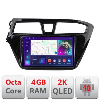 Navigatie Hyundai i20 2015-2018 C-517 Android Octa Core Ecran 2K QLED GPS 4G 4+32GB 360 KIT-517+EDT-E409-2K CarStore Technology