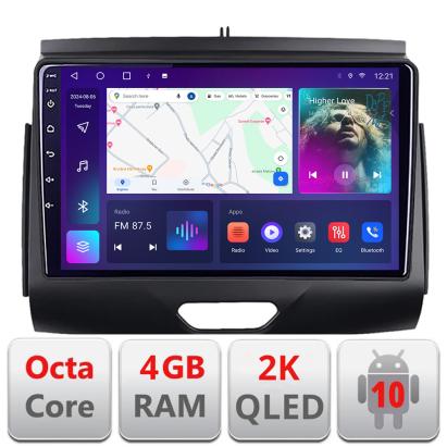 Navigatie Ford Ranger C-574 Android Octa Core Ecran 2K QLED GPS 4G 4+32GB 360 KIT-574+EDT-E409-2K CarStore Technology