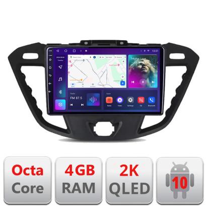Navigatie Ford Transit C-845 Android Octa Core Ecran 2K QLED GPS 4G 4+32GB 360 KIT-845+EDT-E409-2K CarStore Technology
