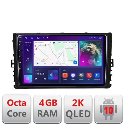 Navigatie Toyota Corolla 2017-2018 C-AURIS-2017 Android Octa Core Ecran 2K QLED GPS 4G 4+32GB 360 KIT-auris-2017+EDT-E409-2K CarStore Technology