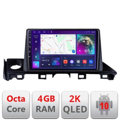 Navigatie Mazda 6 2018- Android Octa Core Ecran 2K QLED GPS 4G 4+32GB 360 KIT-mazda6-18+EDT-E409-2K CarStore Technology