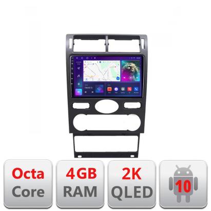 Navigatie Ford Mondeo intre anii 2004-2007 Android Octa Core Ecran 2K QLED GPS 4G 4+32GB 360 KIT-mondeo2004+EDT-E409-2K CarStore Technology