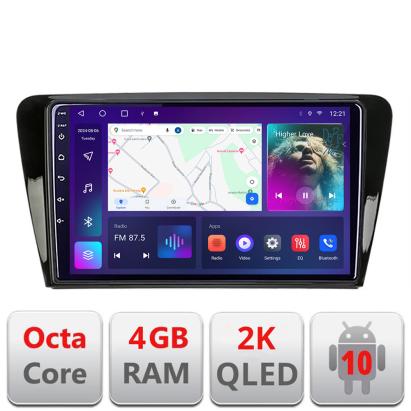 Navigatie Skoda Rapid Seat Toledo 2013+ Android Octa Core Ecran 2K QLED GPS 4G 4+32GB 360 KIT-rapid+EDT-E409-2K CarStore Technology