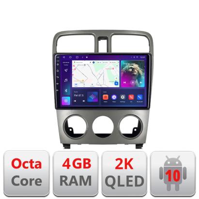 Navigatie Subaru Forester 2004-2008 C-forester Android Octa Core Ecran 2K QLED GPS 4G 4+32GB 360 KIT-forester+EDT-E409-2K CarStore Technology