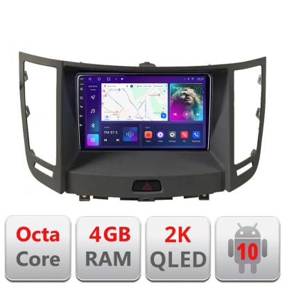 Navigatie Infinity FX intre anii 2009-2012 Android Octa Core Ecran 2K QLED GPS 4G 4+32GB 360 KIT-fx35+EDT-E409-2K CarStore Technology