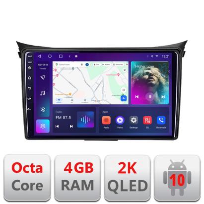 Navigatie Hyundai I30 2011-2016 Android Octa Core Ecran 2K QLED GPS 4G 4+32GB 360 KIT-i30-2011+EDT-E409-2K CarStore Technology