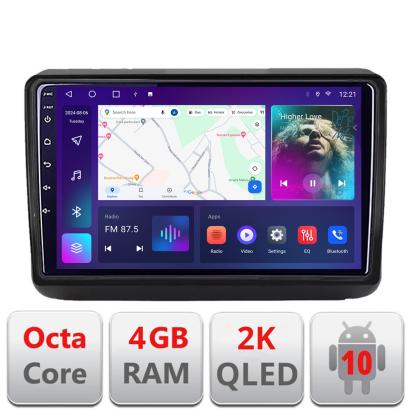Navigatie Jeep Grand Cherokee 2014-2019 C-JGG Android Octa Core Ecran 2K QLED GPS 4G 4+32GB 360 KIT-JGG+EDT-E409-2K CarStore Technology