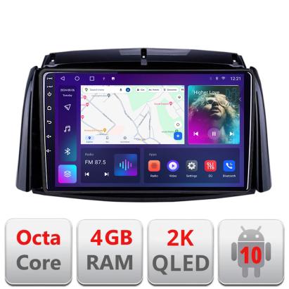 Navigatie Renault Koleos 2009-2016 C-KOLEOS Android Octa Core Ecran 2K QLED GPS 4G 4+32GB 360 KIT-KOLEOS+EDT-E409-2K CarStore Technology