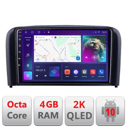 Navigatie Volvo S80 2004-2006 C-S80 Android Octa Core Ecran 2K QLED GPS 4G 4+32GB 360 KIT-S80+EDT-E409-2K CarStore Technology