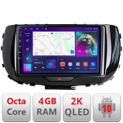 Navigatie Kia Soul 2020- C-soul Android Octa Core Ecran 2K QLED GPS 4G 4+32GB 360 kit-soul+EDT-E409-2K CarStore Technology