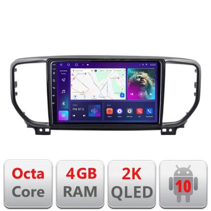 Navigatie Kia Sportage facelift 2019 - C-SPORTAGE-19 Android Octa Core Ecran 2K QLED GPS 4G 4+32GB 360 KIT-sportage-19+EDT-E409-2K CarStore Technology