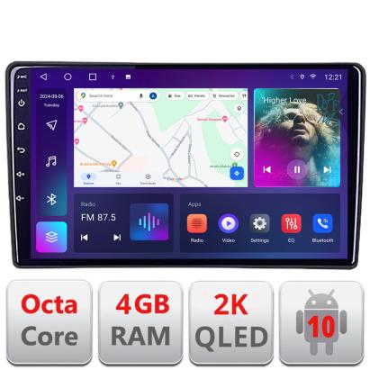 Navigatie Fiat Tipo 2020- Android Octa Core Ecran 2K QLED GPS 4G 4+32GB 360 KIT-tipo2022+EDT-E409-2K CarStore Technology