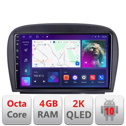 Navigatie Mercedes SL W230 2004-2011 C-W230 Android Octa Core Ecran 2K QLED GPS 4G 4+32GB 360 KIT-w230+EDT-E409-2K CarStore Technology