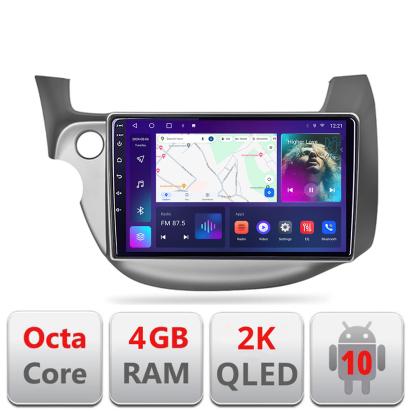 Navigatie Honda Fit 2008-2013 Android ecran Qled 2K Octa core 4+32 Kit-fit-08+EDT-E409-2K CarStore Technology