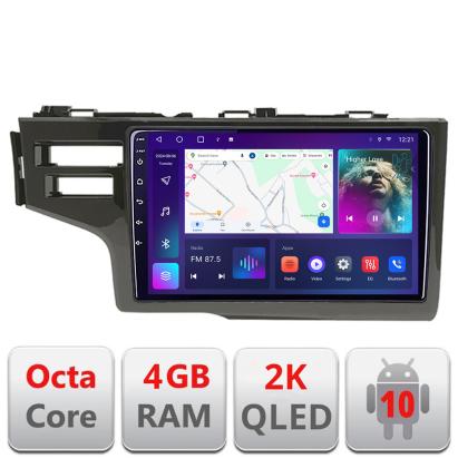 Navigatie Honda Fit 2014-2019 Android ecran Qled 2K Octa core 4+32 Kit-fit-14+EDT-E409-2K CarStore Technology