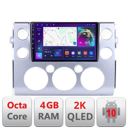 Navigatie Toyota FJ Cruiser 2006-2020 Android ecran Qled 2K Octa core 4+32 Kit-fj-cruiser+EDT-E409-2K CarStore Technology