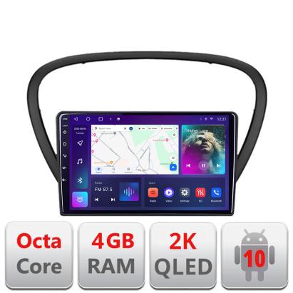 Navigatie Peugeot 607 Android ecran Qled 2K Octa core 4+32 Kit-607+EDT-E409-2K CarStore Technology