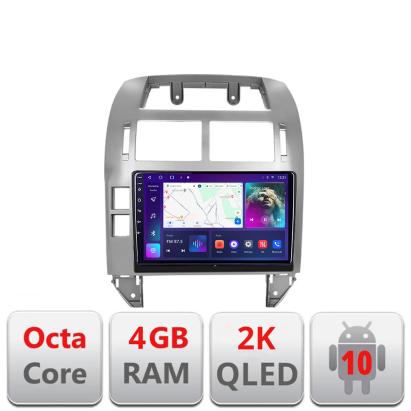 Navigatie VW Polo 2004-2011 Android ecran Qled 2K Octa core 4+32 Kit-polo+EDT-E409-2K CarStore Technology