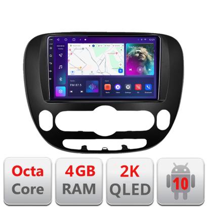 Navigatie Kia Soul 2014-2019 Android ecran Qled 2K Octa core 4+32 Kit-soul-2014+EDT-E409-2K CarStore Technology