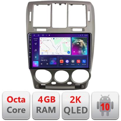 Navigatie Hyundai Getz 2002-2010 Android ecran Qled 2K Octa core 4+32 kit-getz+EDT-E409-2K CarStore Technology