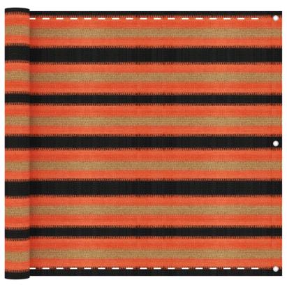 Paravan de balcon, multicolor, 90x500 cm, HDPE GartenMobel Dekor