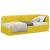Cadru de pat colțar cu headboard Galben 80 x 200 cm Catifea GartenMobel Dekor