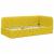 Cadru de pat colțar cu headboard Galben 90 x 190 cm Catifea GartenMobel Dekor