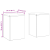 Suport pentru plante 2 pcs Argintiu 24 x 24 x 35 cm GartenMobel Dekor