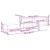 SuportTVdeperete 150x25x28,5cm Lemn compozit GartenMobel Dekor