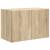 Dulap TV de perete Pe perete Stejar Sonoma 59,5 x 31 x 40 cm GartenMobel Dekor