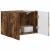 Dulap TV de perete Pe perete Stejar fumuriu 59,5 x 31 x 40 cm GartenMobel Dekor