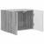 Dulap TV de perete Gri Sonoma 59,5 x 31 x 40 cm Lemn compozit GartenMobel Dekor