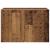 Dulap TV de perete Lemn Vechi 59,5 x 31 x 40 cm Lemn compozit GartenMobel Dekor