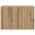 Dulap TV de perete Pe perete Stejar Artizanal 59,5 x 31 x 40 cm GartenMobel Dekor