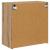 Dulap TV de perete Pe perete Stejar Artizanal 59,5 x 31 x 60 cm GartenMobel Dekor