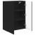 Dulap TV de perete Negru 59,5 x 31 x 80 cm Lemn compozit GartenMobel Dekor