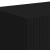 Dulap TV de perete Negru 59,5 x 31 x 100 cm Lemn compozit GartenMobel Dekor