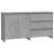 Servante, 2 piese, gri beton, lemn prelucrat GartenMobel Dekor