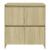 Servante, 2 buc., stejar sonoma, 70x41x75 cm, lemn prelucrat GartenMobel Dekor