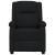 Fotoliu de masaj electric rabatabil, negru, textil GartenMobel Dekor