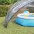 Dom pentru piscină Manual Transparent 592 x 590 x 275 cm PVC GartenMobel Dekor